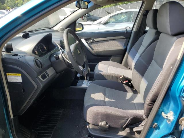 KL1TD66E69B358896 - 2009 CHEVROLET AVEO LS Mavi foto 7