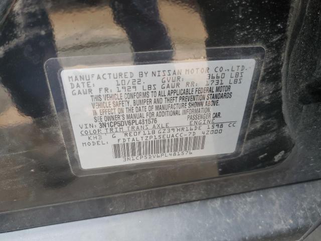 3N1CP5DV6PL481576 - 2023 NISSAN KICKS SR BLACK photo 14