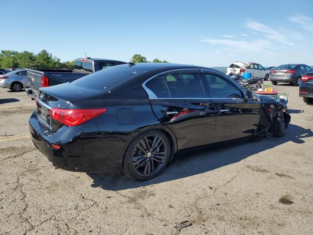 JN1BV7AP4EM673536 - 2014 INFINITI Q50 BASE BLACK photo 3