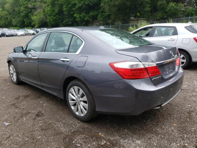 1HGCR2F87EA806402 - 2014 HONDA ACCORD EXL GRAY photo 2