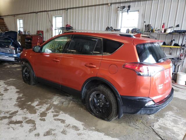 JTMBFREV1GJ090618 - 2016 TOYOTA RAV4 LE ORANGE photo 2