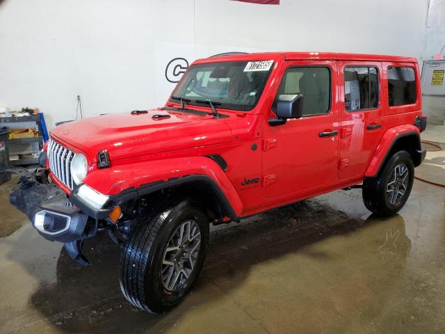 1C4PJXEN0SW589298 - 2025 JEEP WRANGLER SAHARA RED photo 1
