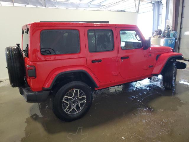 1C4PJXEN0SW589298 - 2025 JEEP WRANGLER SAHARA RED photo 3