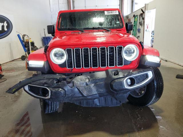 1C4PJXEN0SW589298 - 2025 JEEP WRANGLER SAHARA RED photo 5