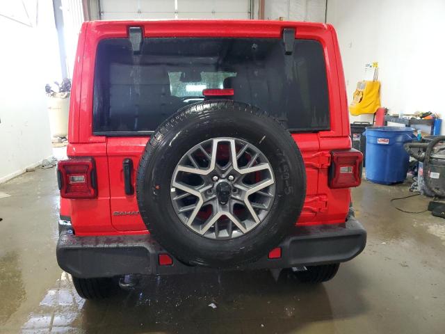 1C4PJXEN0SW589298 - 2025 JEEP WRANGLER SAHARA RED photo 6