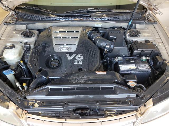 KMHFC46F78A294129 - 2008 HYUNDAI AZERA SE GOLD photo 11