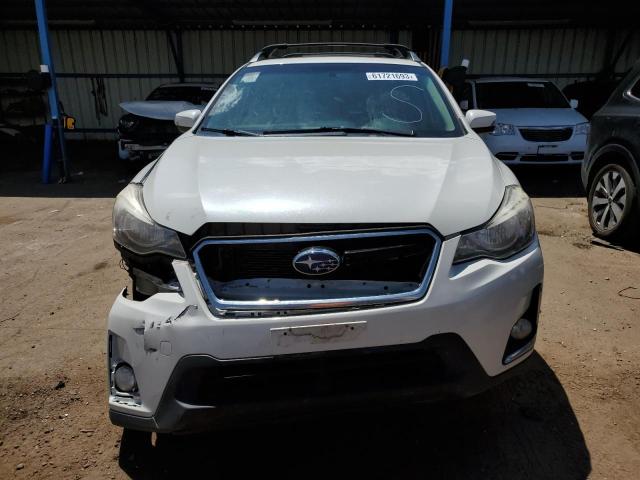 JF2GPBLC6GH201183 - 2016 SUBARU CROSSTREK 2.0I HYBRID TOURING WHITE photo 5