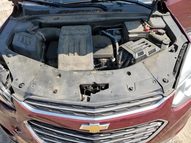 2GNALDEKXG6228755 - 2016 CHEVROLET EQUINOX LTZ RED photo 12