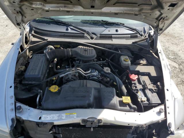 1D7HL48XX3S197440 - 2003 DODGE DAKOTA QUAD SLT 银色 照片 11