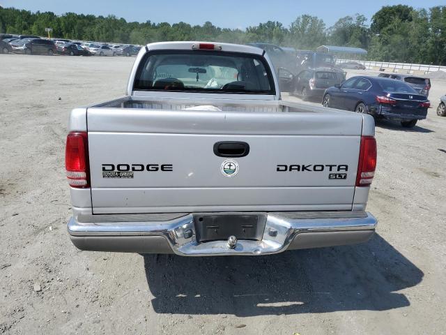 1D7HL48XX3S197440 - 2003 DODGE DAKOTA QUAD SLT 银色 照片 6