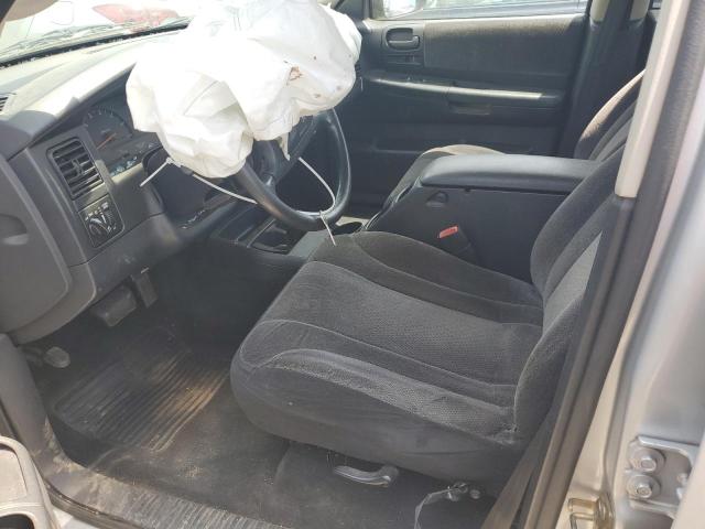 1D7HL48XX3S197440 - 2003 DODGE DAKOTA QUAD SLT 银色 照片 7