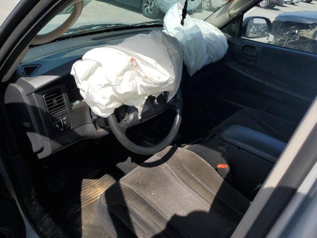 1D7HL48XX3S197440 - 2003 DODGE DAKOTA QUAD SLT 银色 照片 8