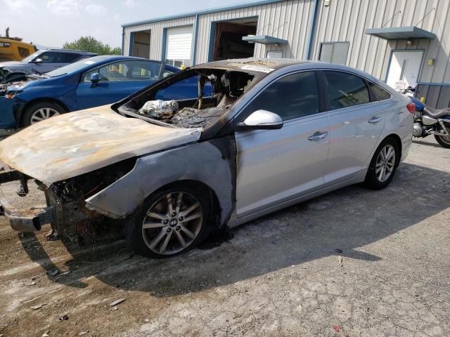 5NPE24AA5FH128907 - 2015 HYUNDAI SONATA ECO SILVER photo 1