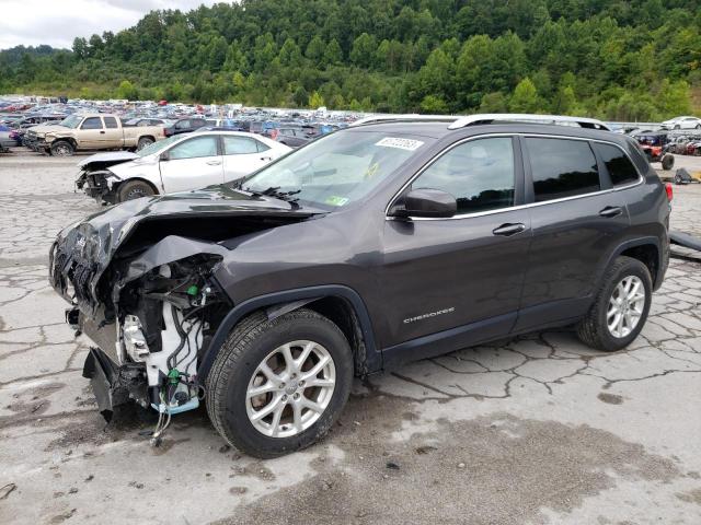 1C4PJMCS9HW613047 - 2017 JEEP CHEROKEE LATITUDE GRAY photo 1