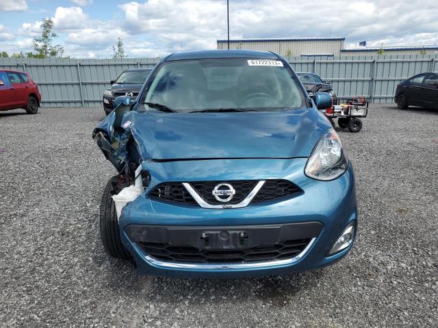 3N1CK3CP6KL219877 - 2019 NISSAN MICRA BLUE photo 5