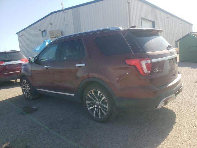 1FM5K8HT9GGA70848 - 2016 FORD EXPLORER PLATINUM BROWN photo 2