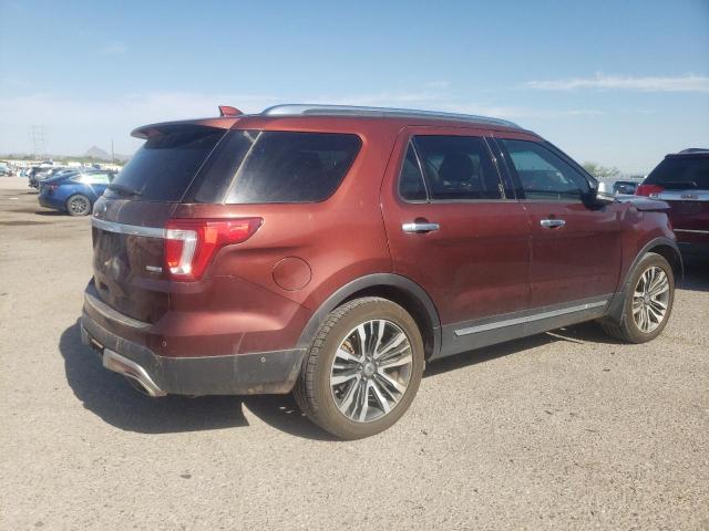 1FM5K8HT9GGA70848 - 2016 FORD EXPLORER PLATINUM BROWN photo 3