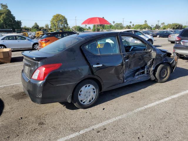 3N1CN7AP5HL811684 - 2017 NISSAN VERSA S BLACK photo 3