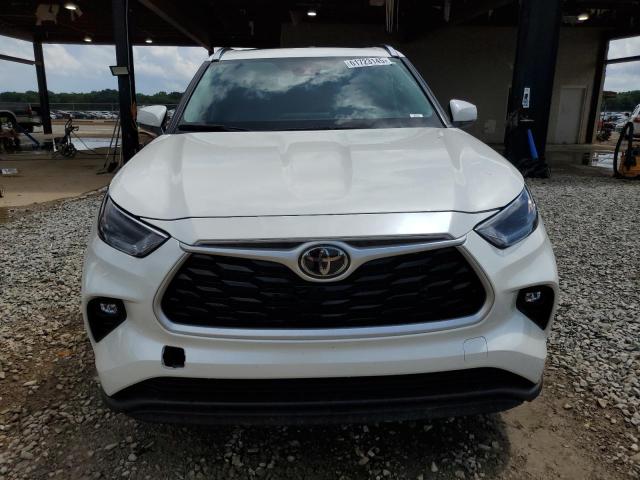5TDGZRAHXMS524899 - 2021 TOYOTA HIGHLANDER XLE WHITE photo 5