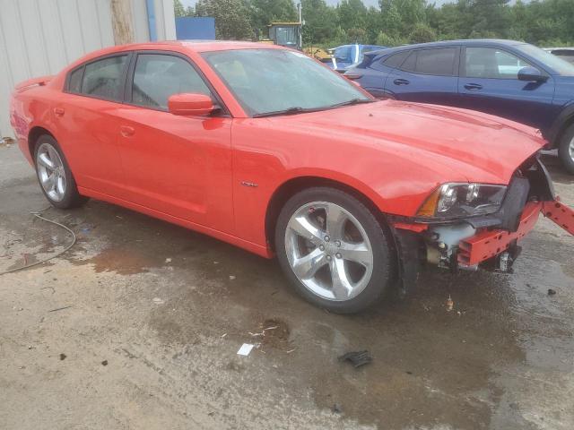 2C3CDXCT1EH155471 - 2014 DODGE CHARGER R/T RED photo 4