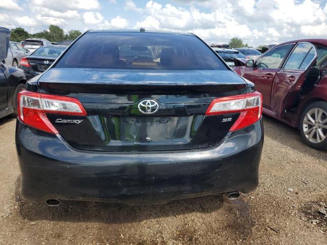 4T1BK1FK1CU015844 - 2012 TOYOTA CAMRY SE BLACK photo 6