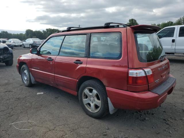 JF1SF65691H758466 - 2001 SUBARU FORESTER S RED photo 2