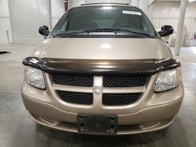 1D4GP45R24B534185 - 2004 DODGE CARAVAN SXT GOLD photo 5