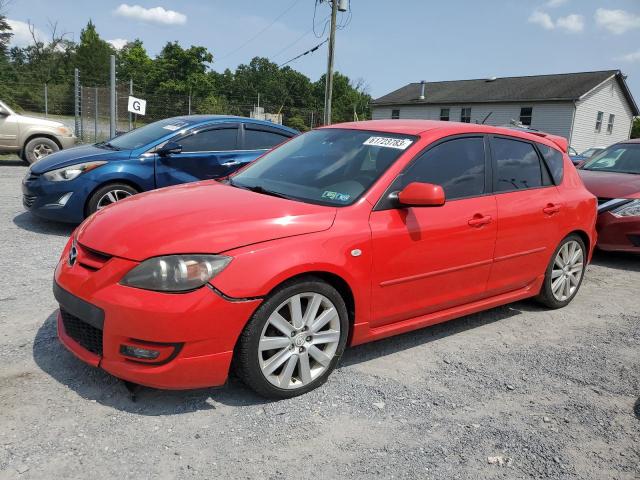 JM1BK34M581155473 - 2008 MAZDA SPEED 3 RED photo 1