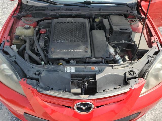 JM1BK34M581155473 - 2008 MAZDA SPEED 3 წითელი ფოტო 11