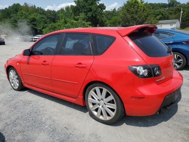 JM1BK34M581155473 - 2008 MAZDA SPEED 3 RED photo 2