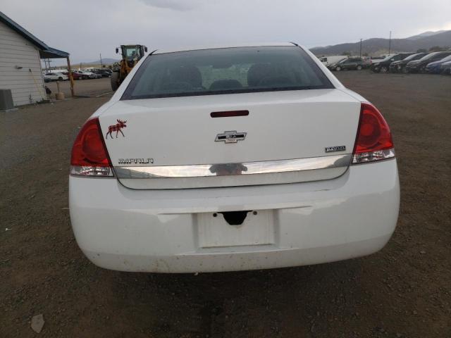 2G1WA5EK0A1120202 - 2010 CHEVROLET IMPALA LS WHITE photo 6