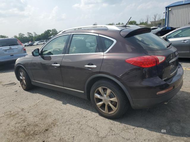 JNKAJ09F08M358713 - 2008 INFINITI EX35 BASE MAROON photo 2