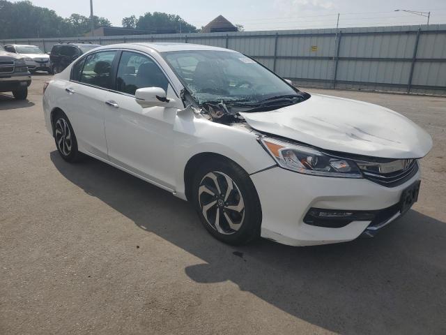 1HGCR2F80GA005233 - 2016 HONDA ACCORD EXL Білий фото 4