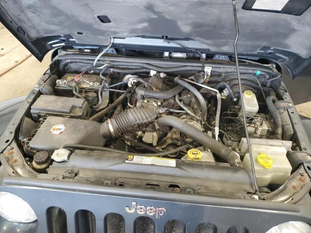 1J4FA54107L184091 - 2007 JEEP WRANGLER SAHARA GRAY photo 11