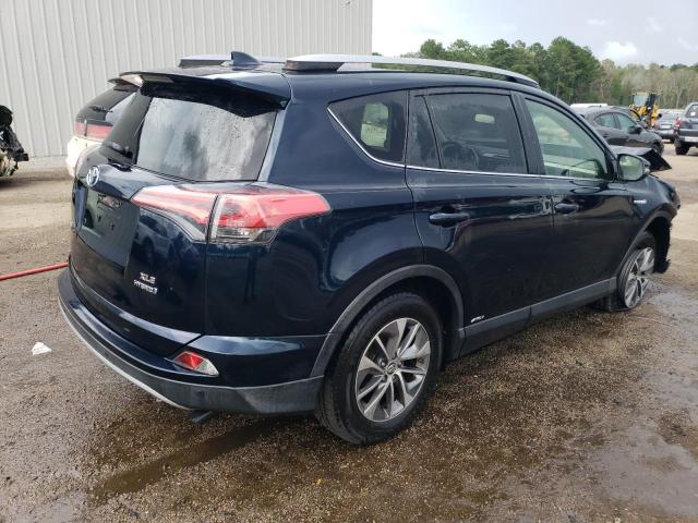 JTMRJREV4HD111622 - 2017 TOYOTA RAV4 HV LE BLUE photo 3