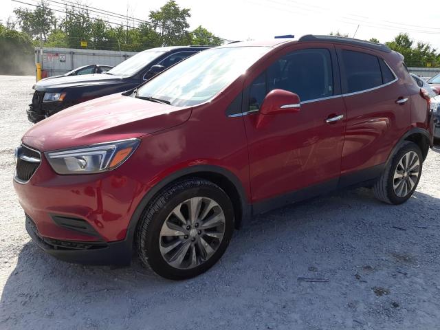 KL4CJASB2JB628222 - 2018 BUICK ENCORE PREFERRED BURGUNDY photo 1