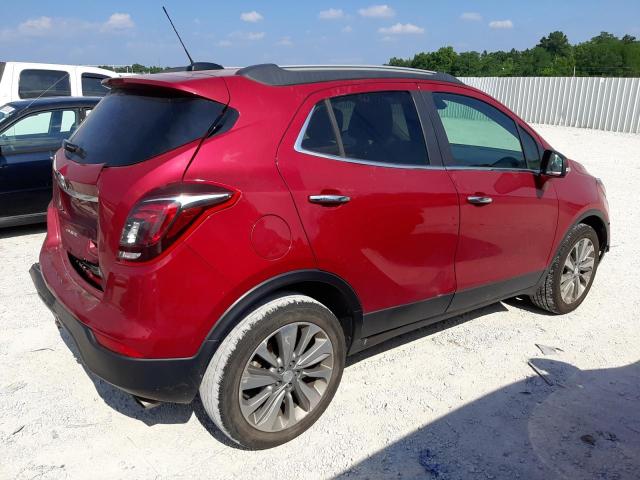 KL4CJASB2JB628222 - 2018 BUICK ENCORE PREFERRED BURGUNDY photo 3