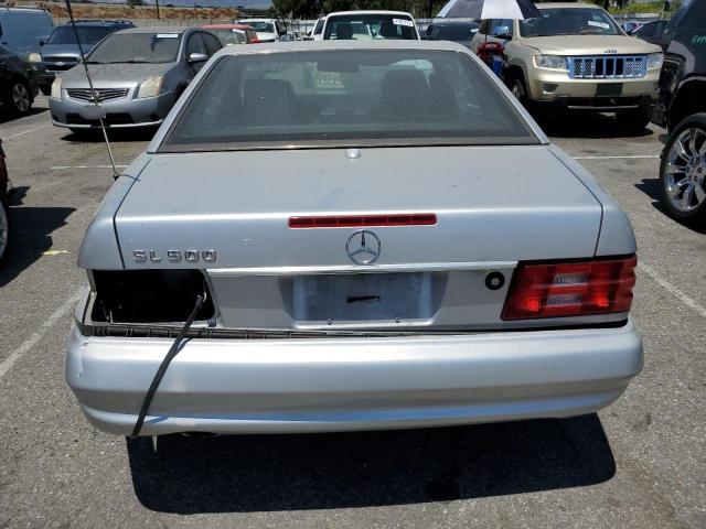 WDBFA68F92F201655 - 2002 MERCEDES-BENZ SL 500 SILVER photo 6