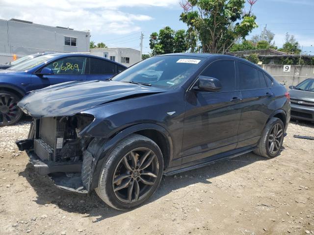 5UXXW7C54H0U25292 - 2017 BMW X4 XDRIVEM40I BLUE photo 1