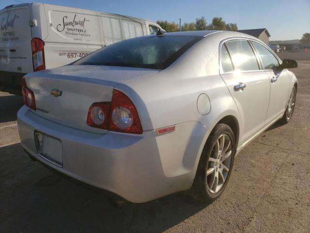 1G1ZG5E72CF192828 - 2012 CHEVROLET MALIBU LTZ ვერცხლისფერი ფოტო 4