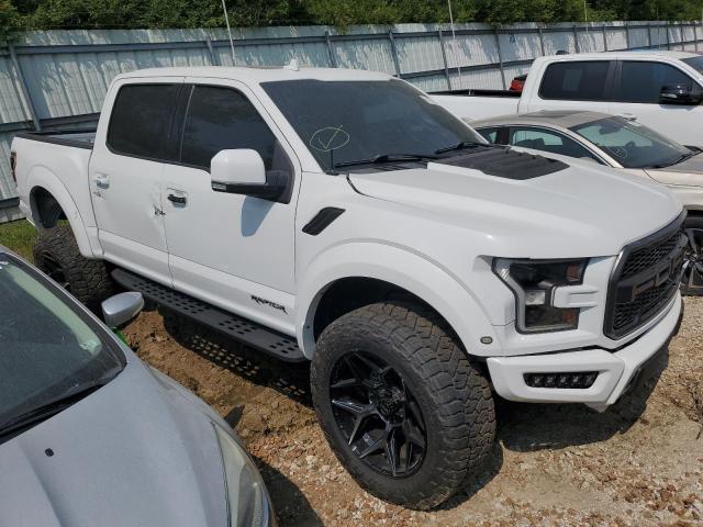 1FTFW1RG2KFC45994 - 2019 FORD F150 RAPTOR WHITE photo 4