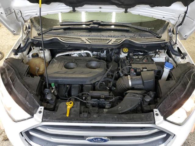 MAJ6S3GL3KC260101 - 2019 FORD ECOSPORT SE Biały zdjęcie 12