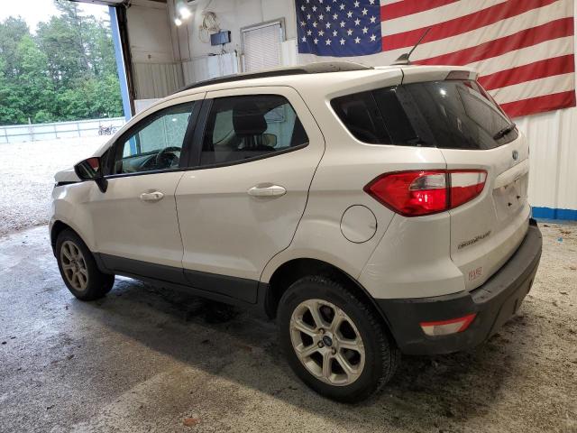 MAJ6S3GL3KC260101 - 2019 FORD ECOSPORT SE Biały zdjęcie 2