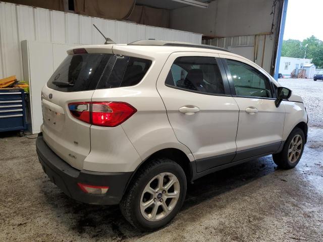MAJ6S3GL3KC260101 - 2019 FORD ECOSPORT SE Biały zdjęcie 3