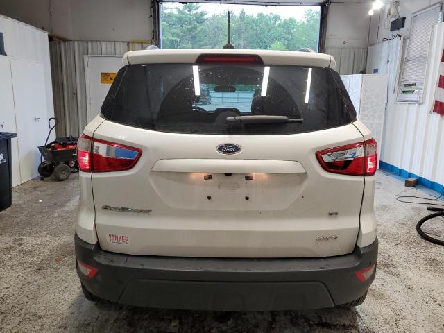 MAJ6S3GL3KC260101 - 2019 FORD ECOSPORT SE Biały zdjęcie 6