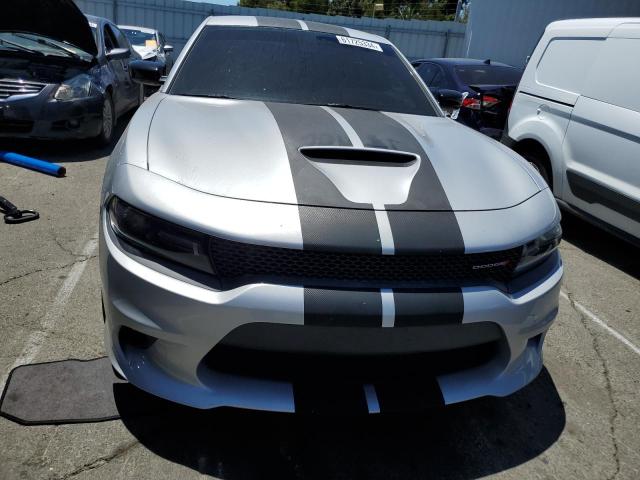 2C3CDXCT1KH547121 - 2019 DODGE CHARGER R/T GRAY photo 5