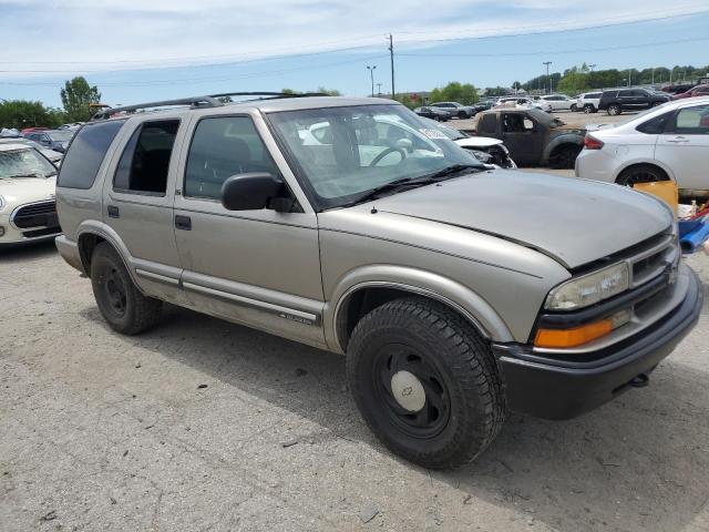 1GNDT13W5Y2160025 - 2000 CHEVROLET BLAZER GRAY photo 4