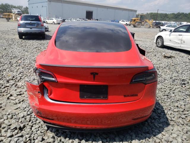 5YJ3E1EC5PF682330 - 2023 TESLA MODEL 3 RED photo 6