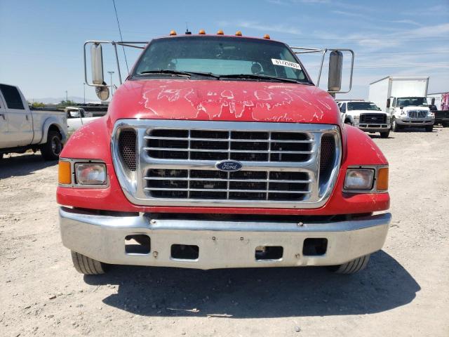 3FDNX652X2MA28317 - 2002 FORD F650 SUPER DUTY RED photo 5