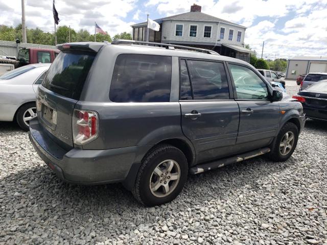 5FNYF18568B040765 - 2008 HONDA PILOT EXL GRAY photo 3